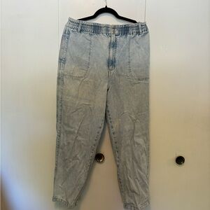 Paperbag Waist Topshop Mom Jeans